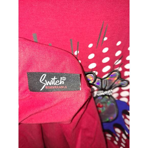 Switch Short Sleeve‎ Red Tee with Money Bag Design Size XL - Picture 5 of 8